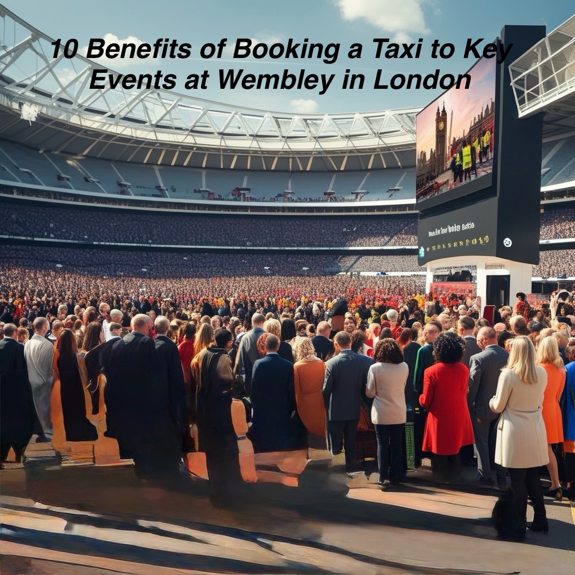 10 Benefits of Booking a Taxi to Key Events at Wembley in London